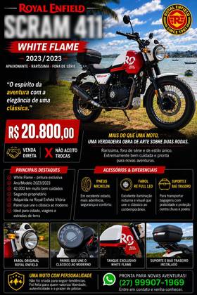 ROYAL ENFIELD SCRAM 411 ROYAL ENFIELD SCRAM 411